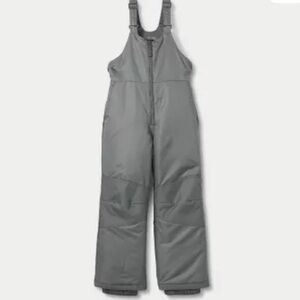 All in Motion Kids Charcoal Overalls NWOT